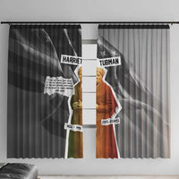 Harriet Tubman Window Curtain American Flag Background Civil Rights Quote Keep Going Tribute Design - Wonder Print Shop