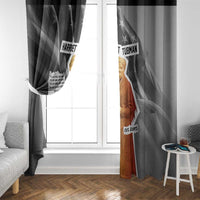 Harriet Tubman Window Curtain American Flag Background Civil Rights Quote Keep Going Tribute Design - Wonder Print Shop