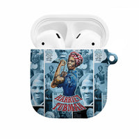 Harriet Tubman AirPods Case Newspaper Collage Design We Out Quote Strong Woman Tribute Underground Railroad Legacy - Wonder Print Shop