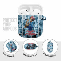 Harriet Tubman AirPods Case Newspaper Collage Design We Out Quote Strong Woman Tribute Underground Railroad Legacy - Wonder Print Shop