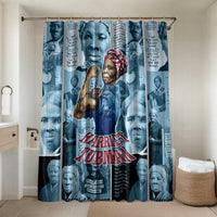 Harriet Tubman Bathroom Set Newspaper Collage Design We Out Quote Strong Woman Tribute Underground Railroad Legacy - Wonder Print Shop