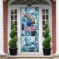 Harriet Tubman Door Cover Newspaper Collage Design We Out Quote Strong Woman Tribute Underground Railroad Legacy - Wonder Print Shop