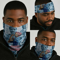 Harriet Tubman Neck Gaiter Newspaper Collage Design We Out Quote Strong Woman Tribute Underground Railroad Legacy - Wonder Print Shop