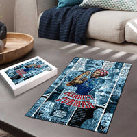 Harriet Tubman Puzzle Newspaper Collage Design We Out Quote Strong Woman Tribute Underground Railroad Legacy - Wonder Print Shop