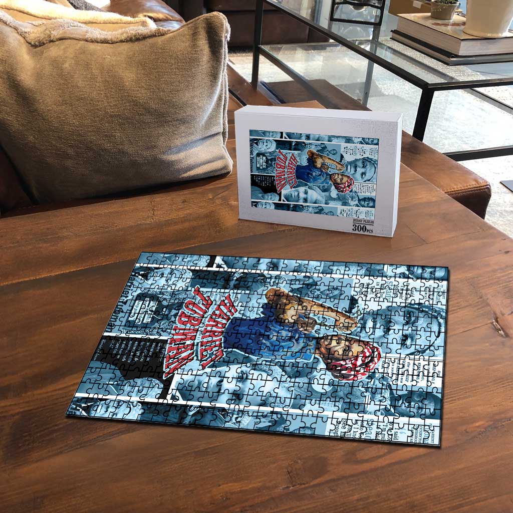 Harriet Tubman Puzzle Newspaper Collage Design We Out Quote Strong Woman Tribute Underground Railroad Legacy - Wonder Print Shop