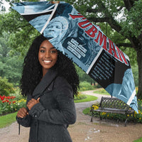 Harriet Tubman Umbrella Newspaper Collage Design We Out Quote Strong Woman Tribute Underground Railroad Legacy - Wonder Print Shop