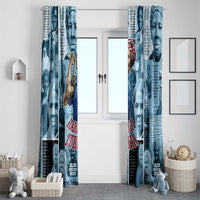 Harriet Tubman Window Curtain Newspaper Collage Design We Out Quote Strong Woman Tribute Underground Railroad Legacy - Wonder Print Shop