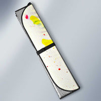 MLK Black Excellence Auto Sun Shade Martin Luther King Jr Colorful Abstract Watercolor