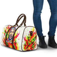 MLK Black Excellence Travel Bag Martin Luther King Jr Colorful Abstract Watercolor