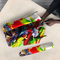 MLK Black Excellence Umbrella Martin Luther King Jr Colorful Abstract Watercolor