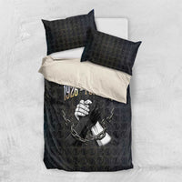 1926 Forever Black History Month Bedding Set Broken Chains Freedom Adinkra Symbol