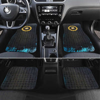 1926 Forever Black History Month Car Mats Broken Chains Freedom Adinkra Symbol