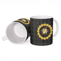 1926 Forever Black History Month Ceramic Mug Broken Chains Freedom Adinkra Symbol