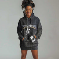 1926 Forever Black History Month Hoodie Dress Broken Chains Freedom Adinkra Symbol
