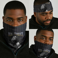 1926 Forever Black History Month Neck Gaiter Broken Chains Freedom Adinkra Symbol
