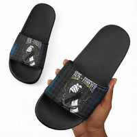 1926 Forever Black History Month Slide Sandals Broken Chains Freedom Adinkra Symbol