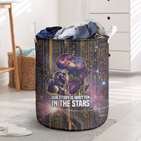 Afrofuturism Legacy Beyond Laundry Basket African Astronaut Galaxy Mask
