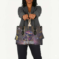 Afrofuturism Legacy Beyond Leather Bag African Astronaut Galaxy Mask