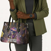 Afrofuturism Legacy Beyond Leather Bag African Astronaut Galaxy Mask
