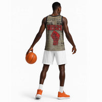 Louder Than Silence African Basketball Jersey Civil Rights News Megaphone