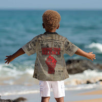 Louder Than Silence African Kid Hawaiian Shirt Civil Rights News Megaphone