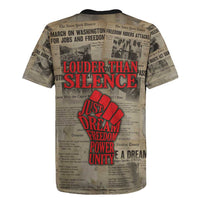 Louder Than Silence African Rugby Jersey Civil Rights News Megaphone