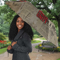 Louder Than Silence African Umbrella Civil Rights News Megaphone
