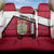 Denmark Back Car Seat Cover Danish Coat of Arms, National Flag, Bold Scandinavian Heritage Design