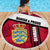 Denmark Beach Blanket Danish Coat of Arms, National Flag, Bold Scandinavian Heritage Design