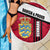 Denmark Beach Blanket Danish Coat of Arms, National Flag, Bold Scandinavian Heritage Design