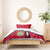 Denmark Bedding Set Danish Coat of Arms, National Flag, Bold Scandinavian Heritage Design