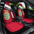 Denmark Car Seat Cover Danish Coat of Arms, National Flag, Bold Scandinavian Heritage Design