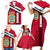 Denmark Family Matching Short Sleeve Bodycon Dress and Hawaiian Shirt Danish Coat of Arms, National Flag, Bold Scandinavian Heritage Design