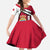 Denmark Family Matching Summer Maxi Dress and Hawaiian Shirt Danish Coat of Arms, National Flag, Bold Scandinavian Heritage Design