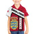 Denmark Family Matching Summer Maxi Dress and Hawaiian Shirt Danish Coat of Arms, National Flag, Bold Scandinavian Heritage Design