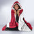 Denmark Hooded Blanket Danish Coat of Arms, National Flag, Bold Scandinavian Heritage Design