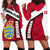 Denmark Hoodie Dress Danish Coat of Arms, National Flag, Bold Scandinavian Heritage Design