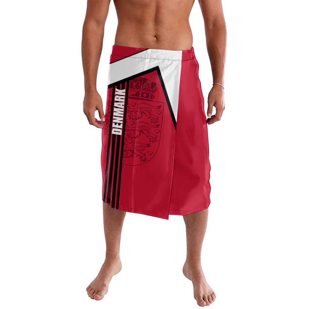 Denmark Lavalava Danish Coat of Arms, National Flag, Bold Scandinavian Heritage Design