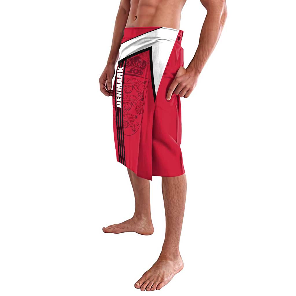 Denmark Lavalava Danish Coat of Arms, National Flag, Bold Scandinavian Heritage Design