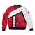 Denmark Sleeve Zip Bomber Jacket Danish Coat of Arms, National Flag, Bold Scandinavian Heritage Design