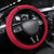 Denmark Steering Wheel Cover Danish Coat of Arms, National Flag, Bold Scandinavian Heritage Design