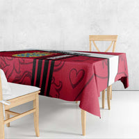 Denmark Tablecloth Danish Coat of Arms, National Flag, Bold Scandinavian Heritage Design