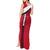 Denmark Tank Maxi Dress Danish Coat of Arms, National Flag, Bold Scandinavian Heritage Design