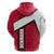 Denmark Zip Hoodie Danish Coat of Arms, National Flag, Bold Scandinavian Heritage Design