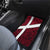 Denmark Car Mats with The Little Mermaid Statue, Danish Folk Patterns, National Heritage Pride