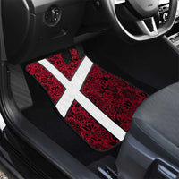 Denmark Car Mats with The Little Mermaid Statue, Danish Folk Patterns, National Heritage Pride