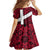 Denmark Family Matching Off Shoulder Maxi Dress and Hawaiian Shirt with The Little Mermaid Statue, Danish Folk Patterns, National Heritage Pride