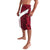 Denmark Lavalava with The Little Mermaid Statue, Danish Folk Patterns, National Heritage Pride