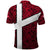 Denmark Polo Shirt with The Little Mermaid Statue, Danish Folk Patterns, National Heritage Pride
