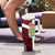 Denmark Tumbler With Handle with The Little Mermaid Statue, Danish Folk Patterns, National Heritage Pride